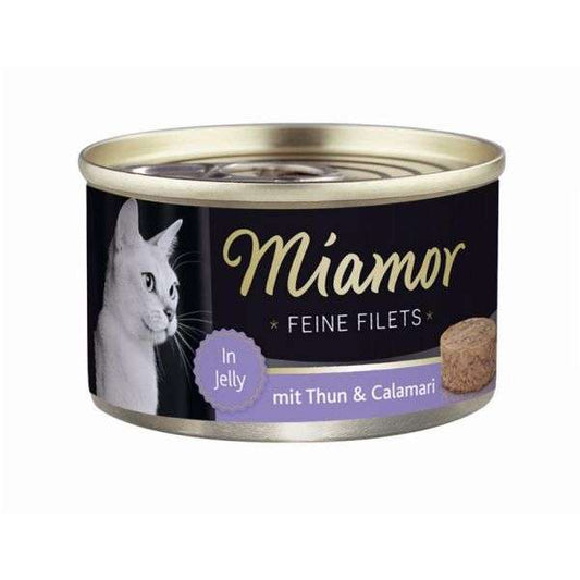 Miamor Feine Filets 100g - Heller Thunfisch & Calamari