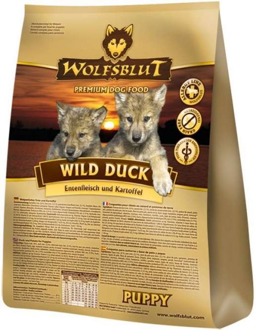 Wolfsblut Wild Duck Puppy - 12,5 kg – Hunde-Trockenfutter