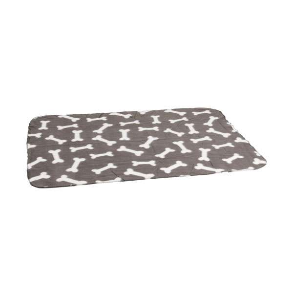 Karlie Flamingo Fleecedecke Milda - 100 x 70 cm - Grau Tierbedarf
