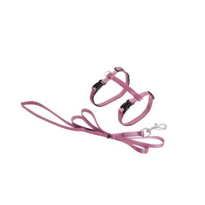 Karlie ASP Katzengeschirr mit Leine - Rosa Hundeleine