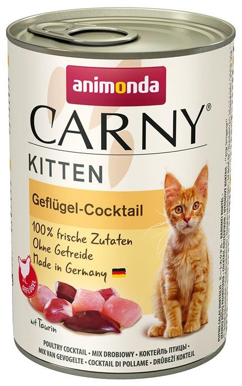 Animonda Cat Dose Carny Kitten Geflügel-Cocktail - 400g