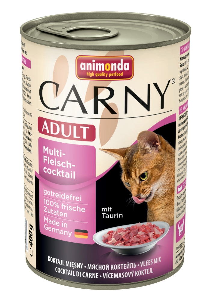 Animonda Cat Dose Carny Adult Multifleisch - Cocktail - 400 g, 6 Stück