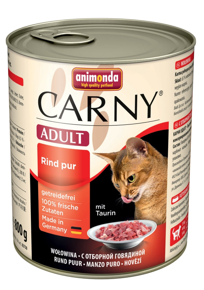 Animonda Cat Dose Carny Adult Rind - 800 g, 6 Stück