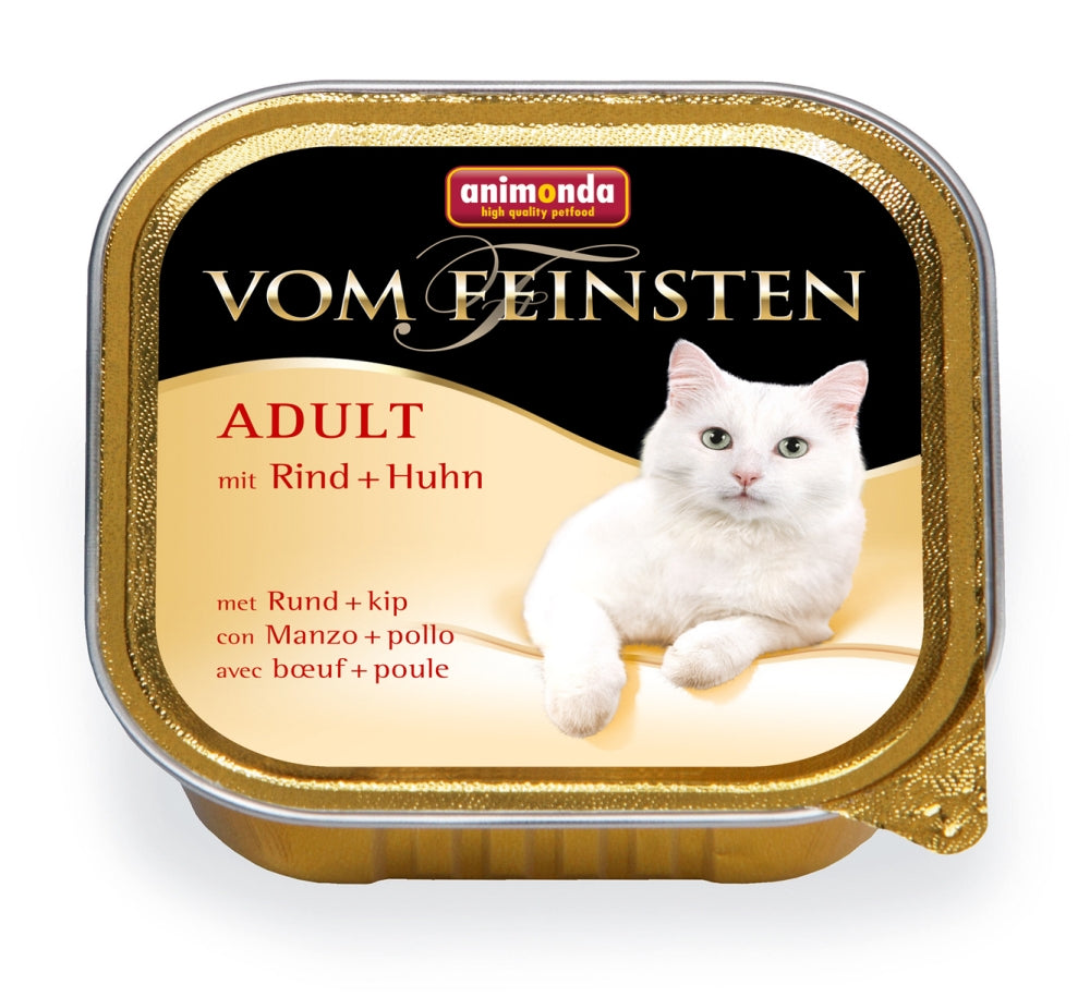 Animonda vom Feinsten Adult mit Rind & Huhn 100g, 32 Stück