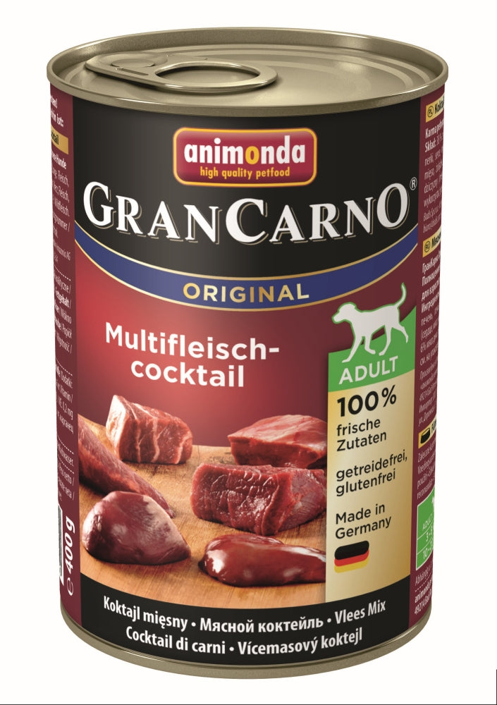 Animonda Dog Dose GranCarno Adult Multi - Fleischcocktail 400g, 6 Stück