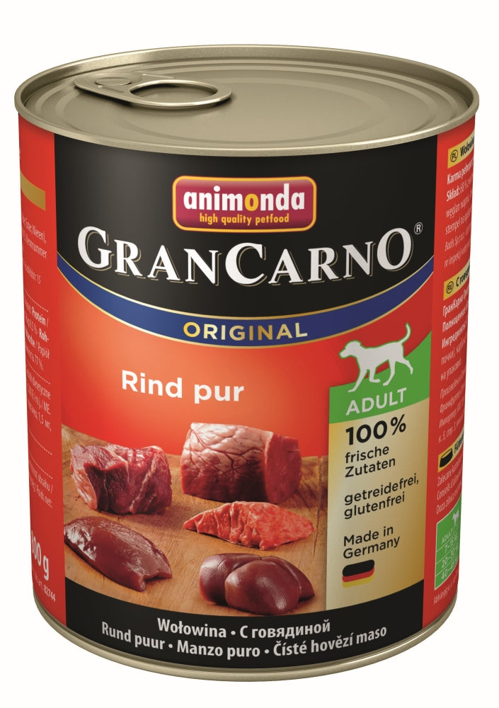 Animonda GranCarno Adult Rind 800g, 6 Stück