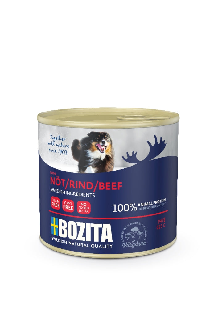 Bozita Dog Dose Pate Rind 625g, 6 Stück