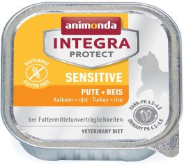 Animonda Cat Schale Integra Protect Sensitiv mit Pute & Reis 100g, 16 Stück