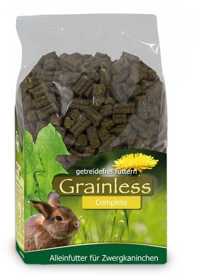 JR Farm Grainless Complete Zwergkaninchen 1350 g, 6 Stück