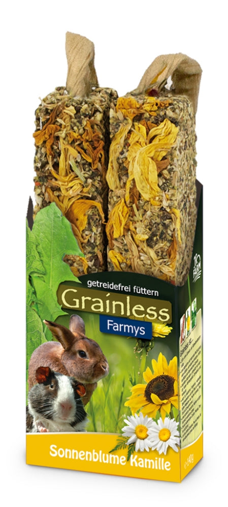JR Farm Grainless FARMYs Sonnenblume-Kamille 2er, 8 Stück