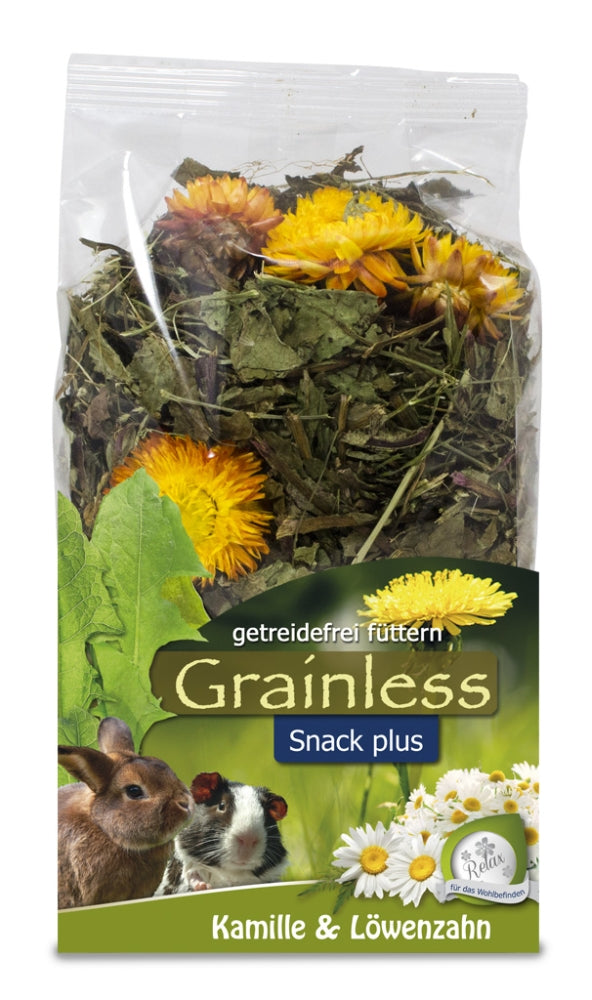 JR Farm Grainless Plus Kamille & Löwenzahn 100g, 6 Stück