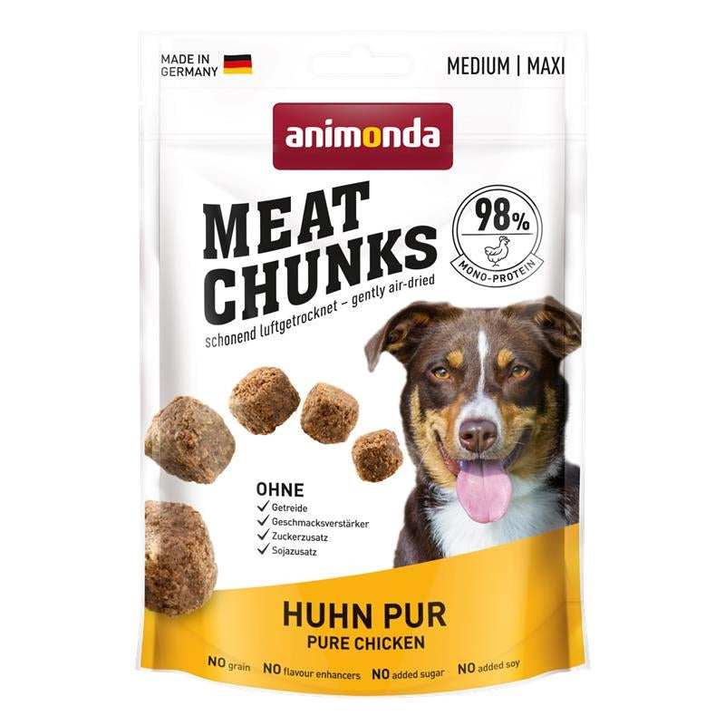 Animonda Snack Meat Chunks Huhn pur 80g, 6 Stück