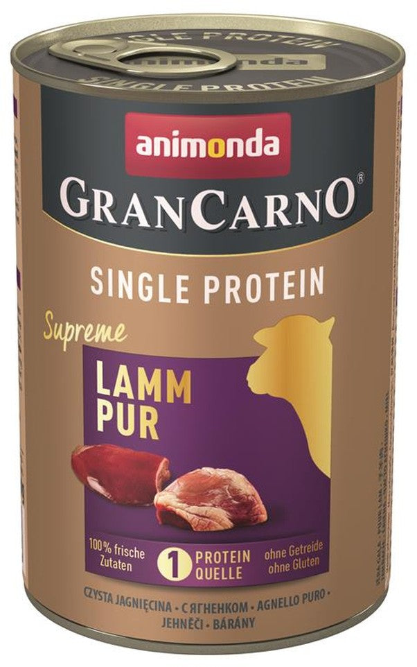 Animonda GranCarno Adult Lamm pur - 400 g, 6 Stück
