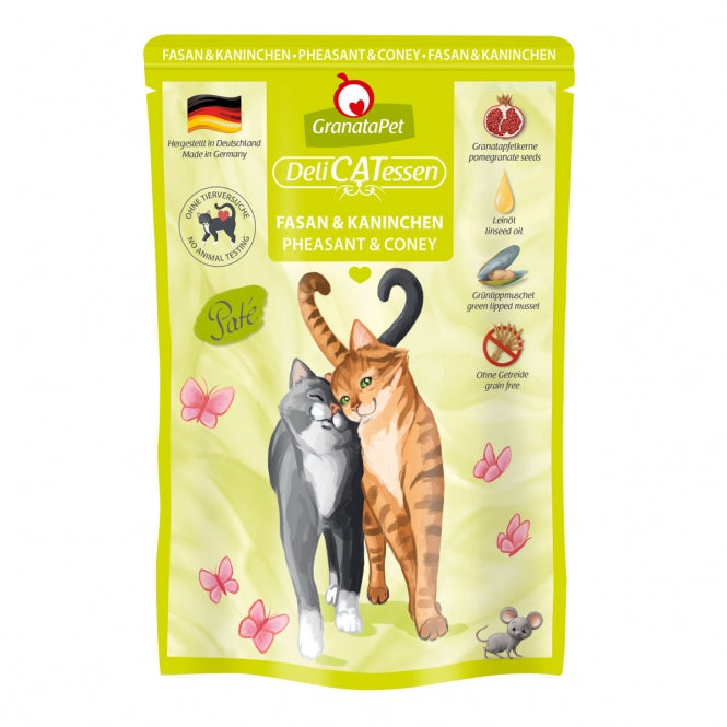 GranataPet Delicatessen Pouch Fasan & Kaninchen 85 g - Dein Tierplatz