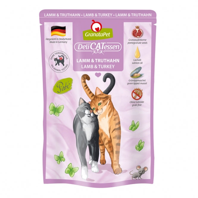GranataPet Delicatessen Pouch Lamm & Truthahn 85 g - Dein Tierplatz