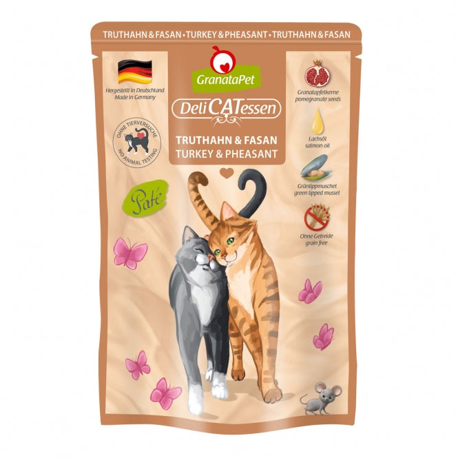 GranataPet Delicatessen Pouch Truthahn & Fasan 85 g - Dein Tierplatz