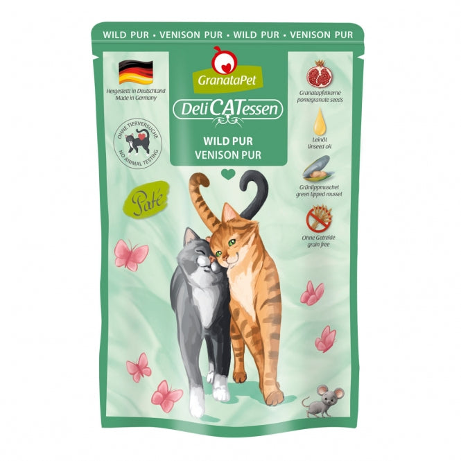 GranataPet Delicatessen Pouch Wild PUR 85 g - Dein Tierplatz