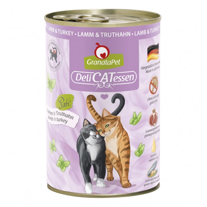 GranataPet Delicatessen Dose Lamm & Truthahn - 400 g, 6 Stück