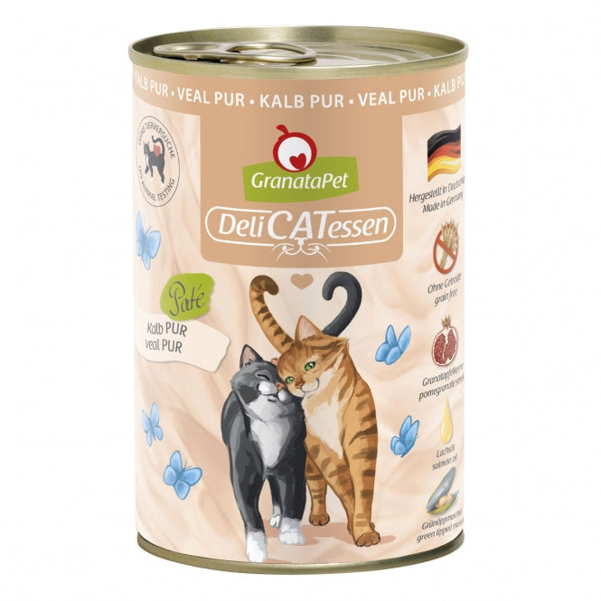 GranataPet Delicatessen Dose Kalb PUR - 400 g, 6 Stück
