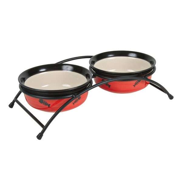 Trixie Eat on Feet Napf-Set Fische Futternapf