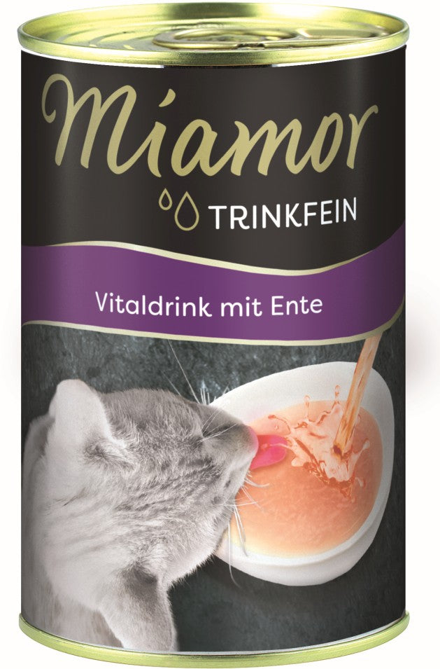 Miamor Trinkfein Vitaldrink mit Ente 135ml, 24 Stück
