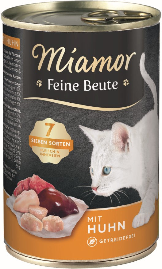 Miamor Dose Feine Beute Huhn - 400g, 12 Stück