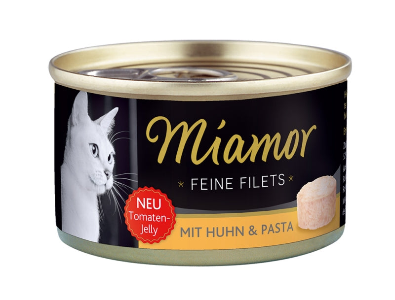 Miamor Feine Filets 100g - Huhn & Pasta, 24 Stück