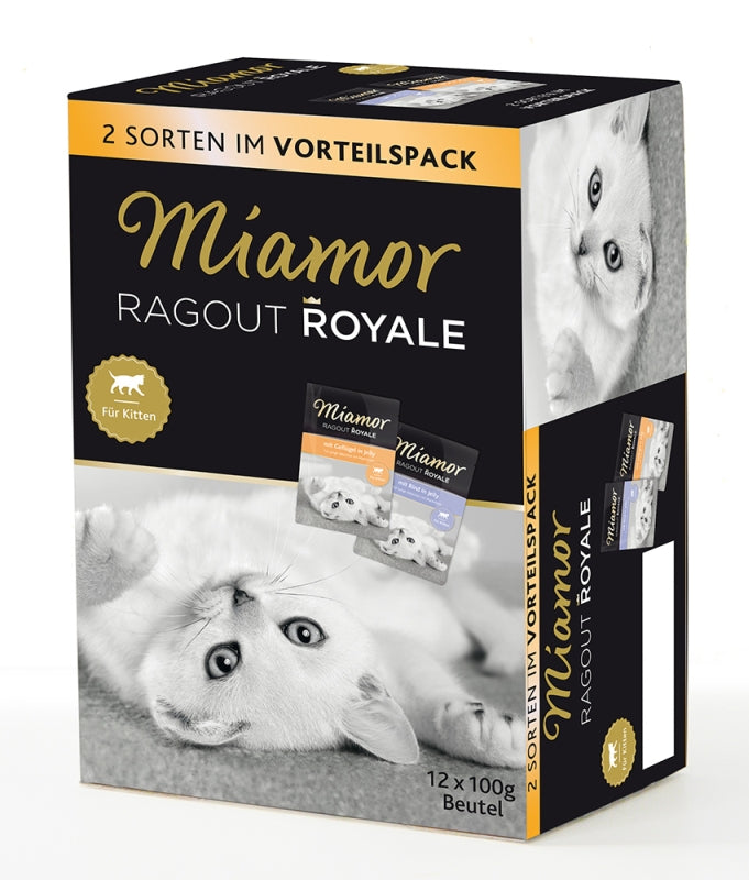 Miamor MP Ragout Royale Kitten Jelly 12x100g, 4 Stück