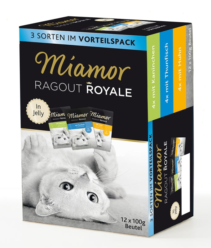 Miamor MP Ragout Royale in Jelly 12x100g, 4 Stück