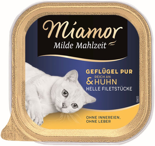 Miamor Milde Mahlzeit 100g - Geflügel & Huhn