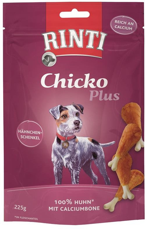 Rinti Chicko Plus Hähnchenschenkel mit Calciumbone 225 g