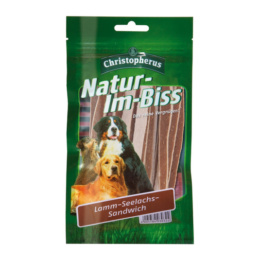 Christopherus Snack Lamm Seelachs Sandwich 70g