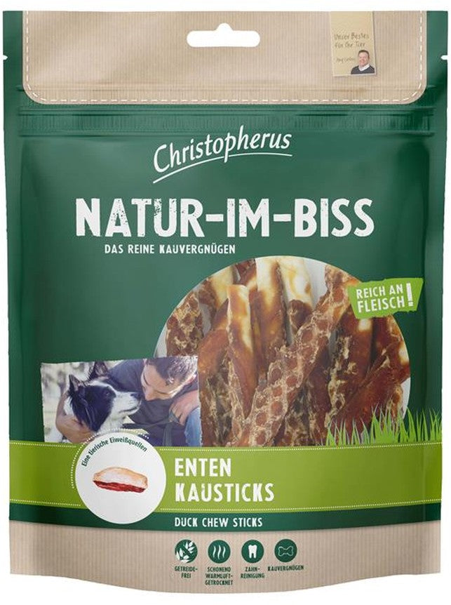 Christopherus Snack Enten Kausticks 300g, 5 Stück