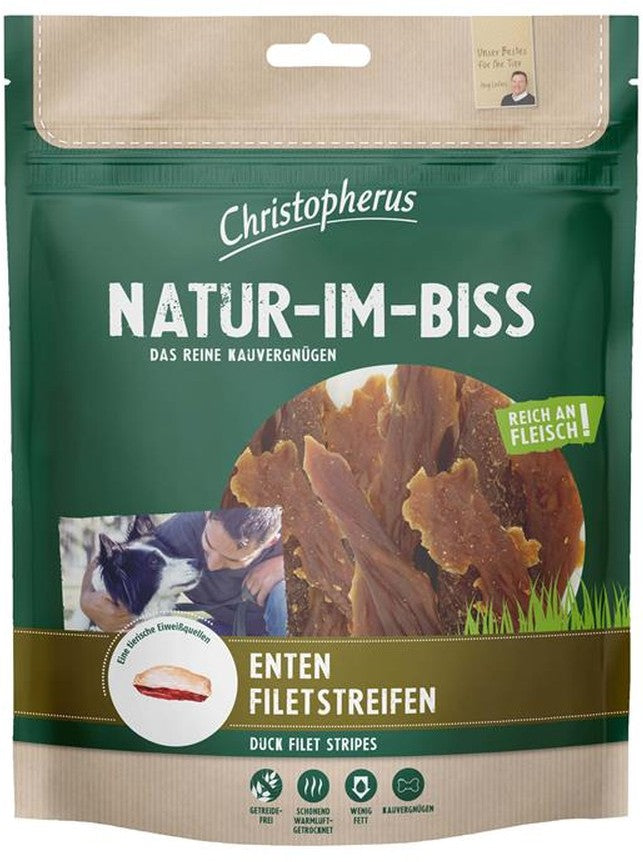 Christopherus Snack Entenfiletstreifen 300g, 5 Stück