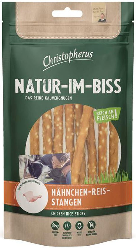 Christopherus Snack Hähnchen-Reis-Stangen 70g, 12 Stück