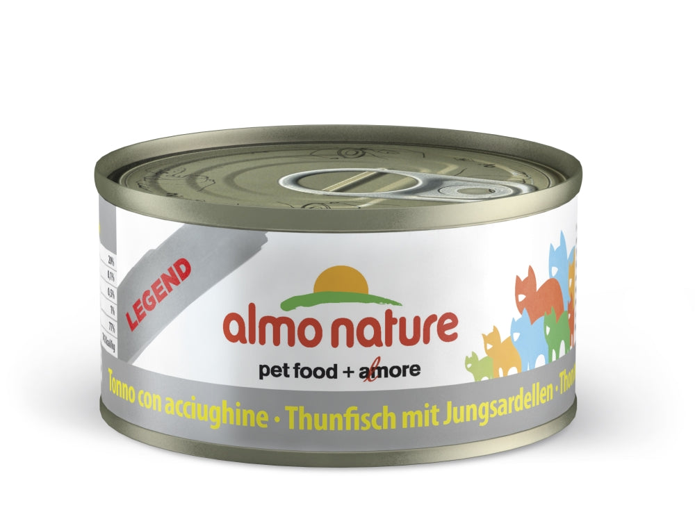 Almo Nature HFC Natural Thunfisch mit Jungsardellen 70g, 24 Stück
