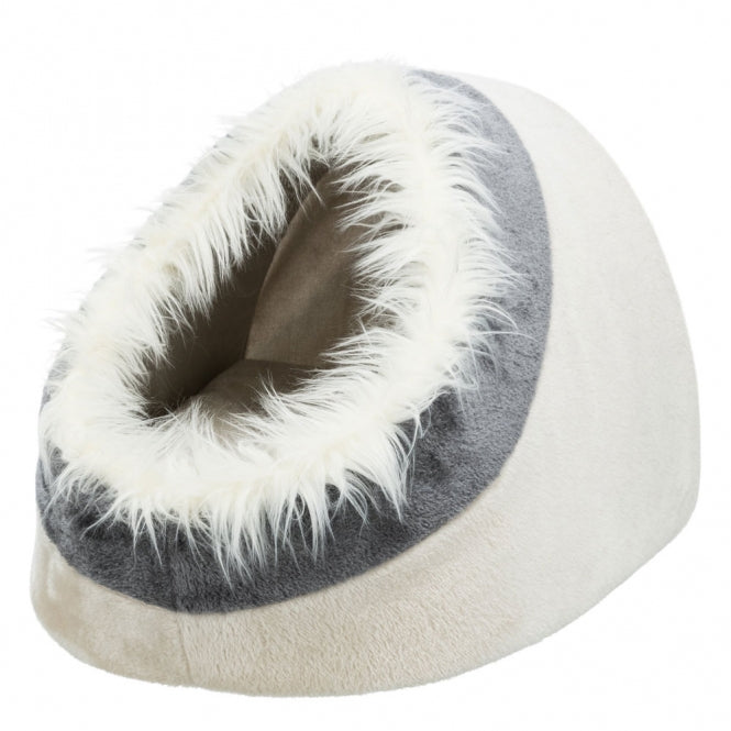 Trixie Kuschelhöhle Minou - groß, hellgrau/grau