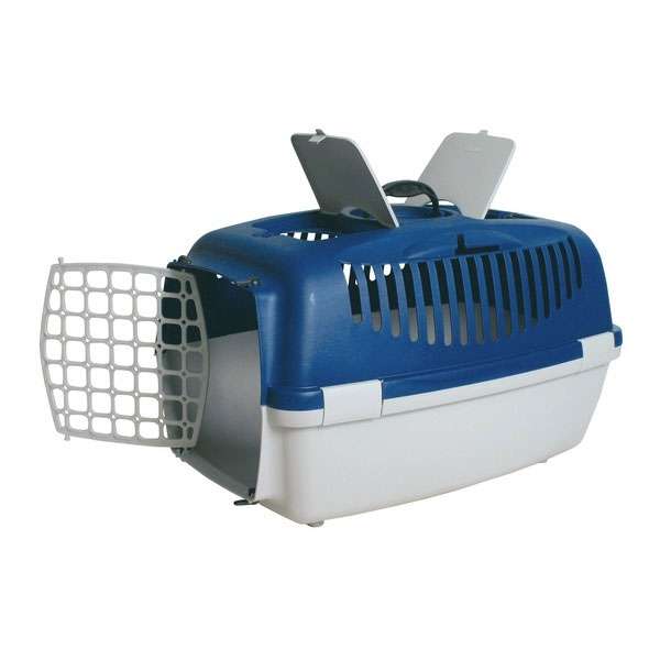 Trixie Transportbox Capri III - hellgrau/dunkelgrau - Dein Tierplatz