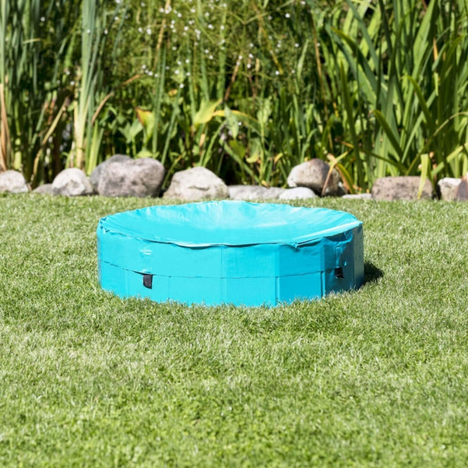 Trixie Hundepool - petrol/grau - ø 70 x 12 cm