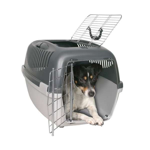 Trixie Transportbox Capri III Open Top - Grau - Dein Tierplatz
