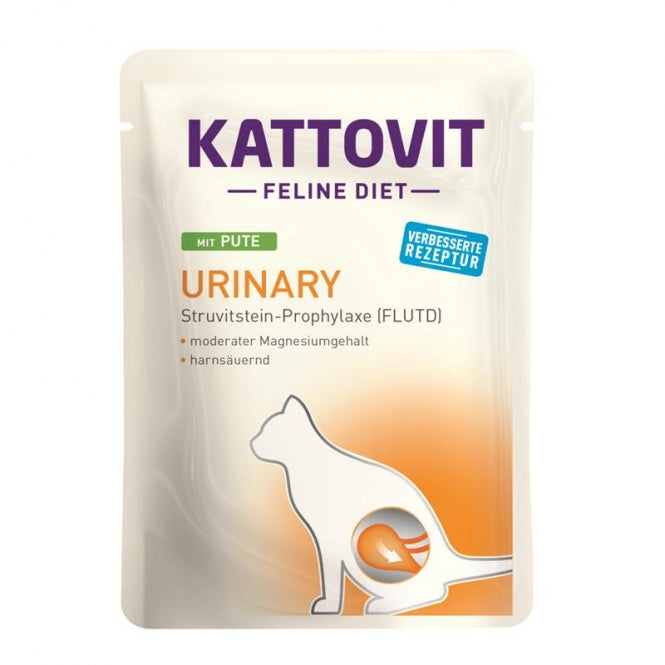 Kattovit PB Feline Diet Urinary mit Pute 85g, 24 Stück