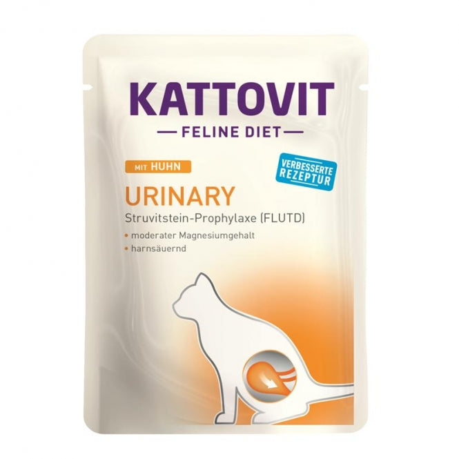 Kattovit PB Feline Diet Urinary mit Huhn 85g, 24 Stück