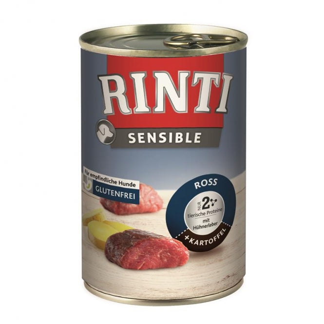 Rinti Sensible Ross, Hühnerleber & Kartoffel 800g, 6 Stück