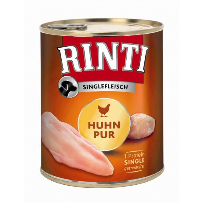 Rinti Singlefleisch Huhn Pur 800g, 6 Stück