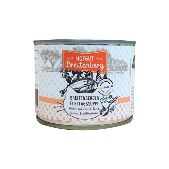 Hofgut Breitenberg Cat Breitenberger Festtagssuppe 180g, 12 Stück