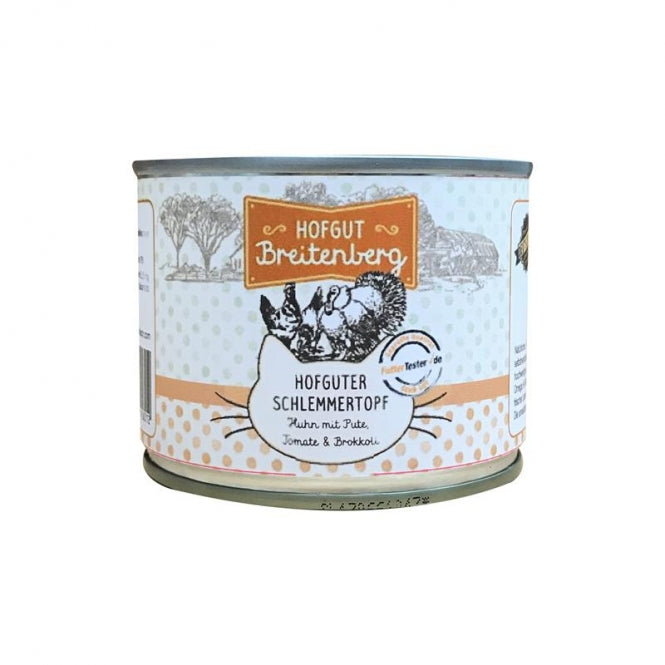 Hofgut Breitenberg Cat Hofguter Schlemmertopf 180g, 12 Stück