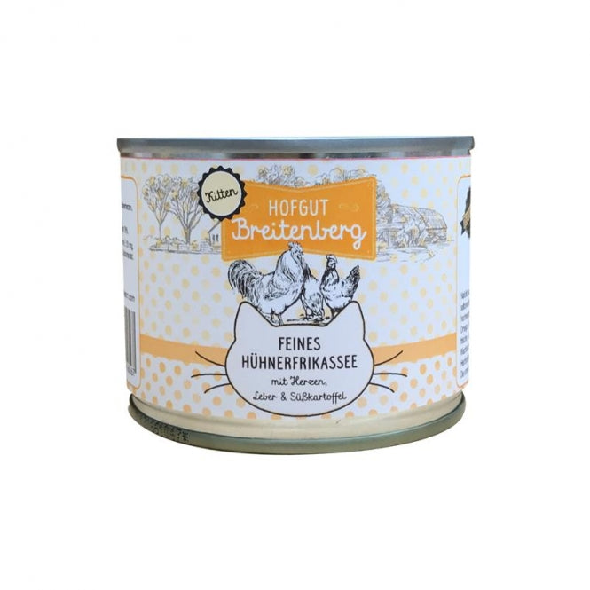 Hofgut Breitenberg Cat Kitten 180g, 12 Stück