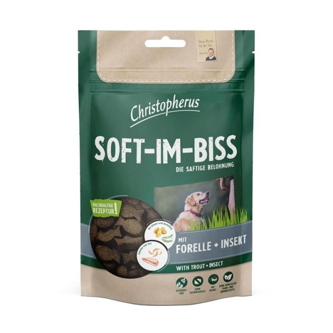 Christopherus Soft-Im-Biss mit Forelle & Insekt 125g, 12 Stück
