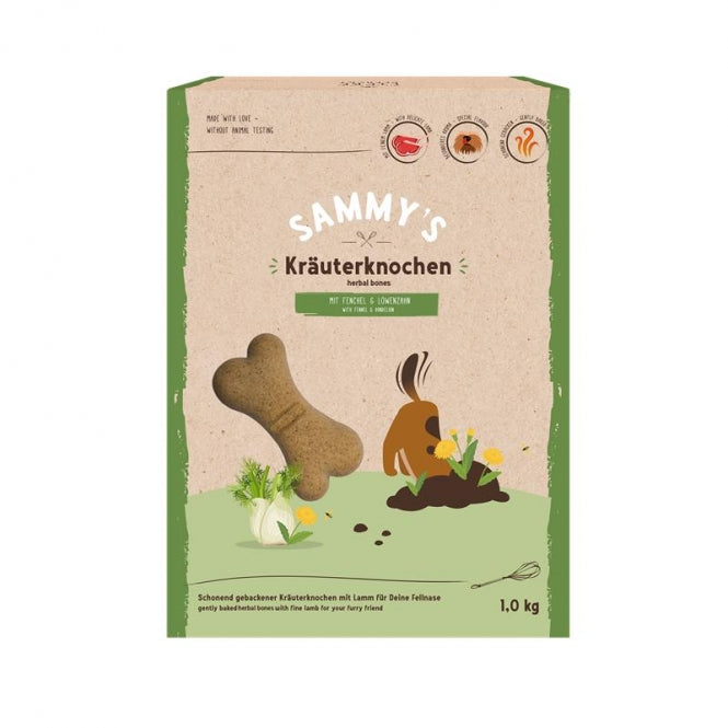 Bosch Sammys Kräuterknochen 1kg, 4 Stück Tierbedarf