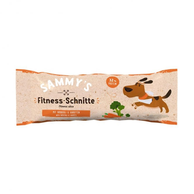 Bosch Sammys Fitness-Schnitte mit Brokkoli & Karotten 25g, 20 Stück Tierbedarf
